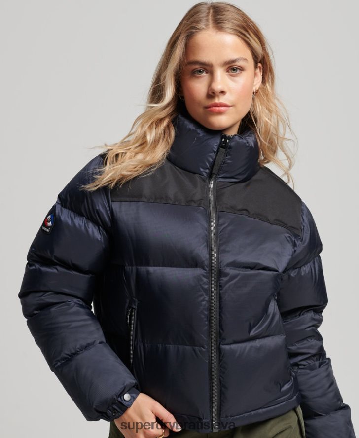 Superdry ženy športová bunda s kódom 6B4ZTR5507 oblečenie námorníctvo