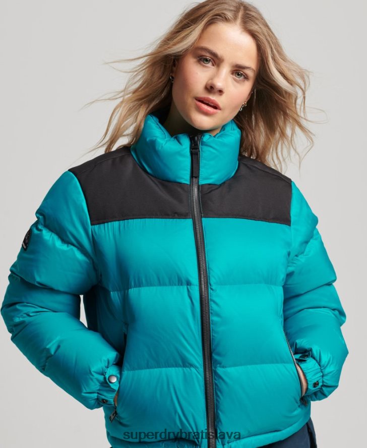 Superdry ženy športová bunda s kódom 6B4ZTR5631 oblečenie zelená