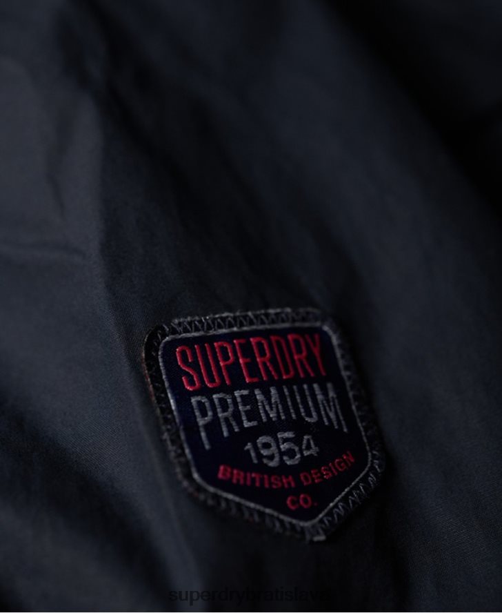 Superdry ženy skúšobná bunda so štyrmi vreckami 6B4ZTR3860 oblečenie námorníctvo
