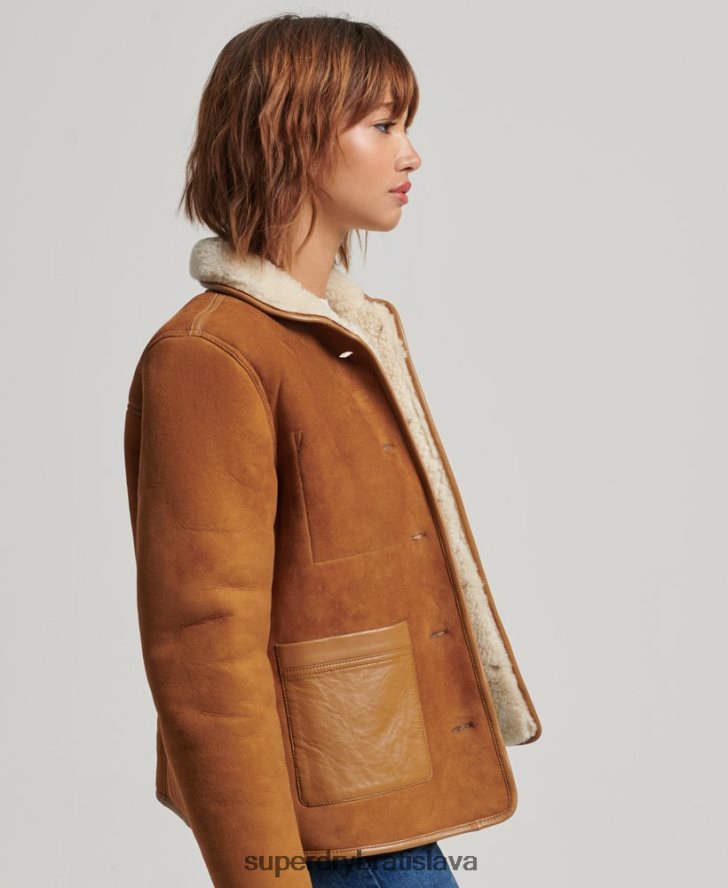 Superdry ženy strihové sako 6B4ZTR5424 oblečenie opálenie