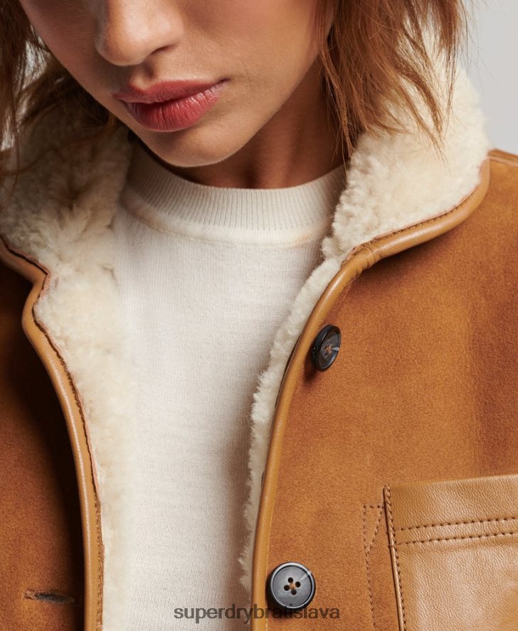 Superdry ženy strihové sako 6B4ZTR5424 oblečenie opálenie