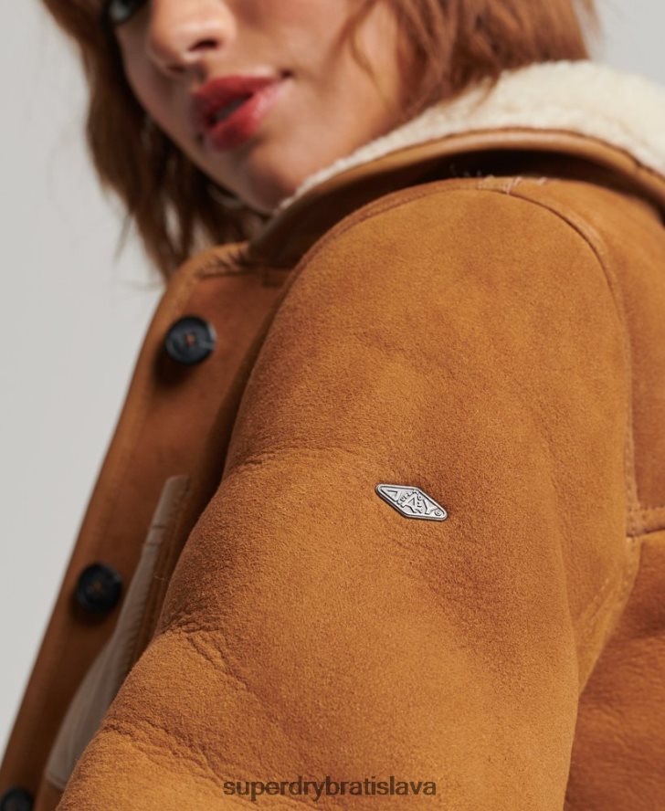 Superdry ženy strihové sako 6B4ZTR5424 oblečenie opálenie