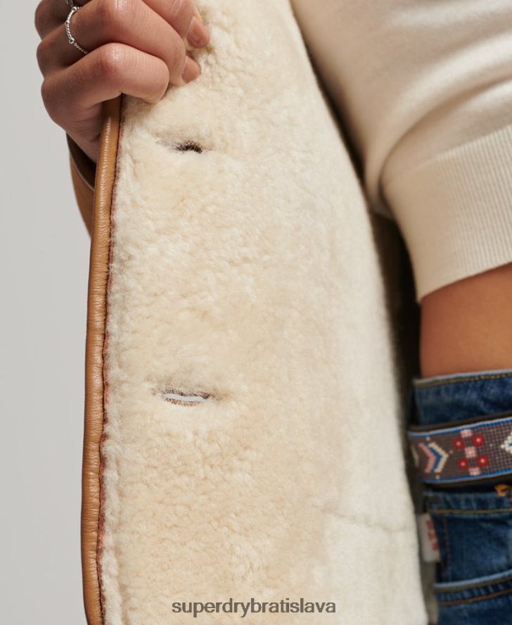 Superdry ženy strihové sako 6B4ZTR5424 oblečenie opálenie