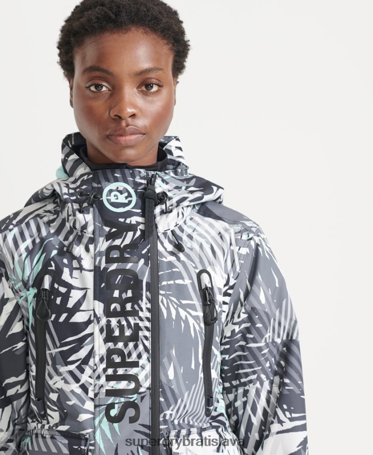 Superdry ženy ultimátna záchranná bunda 6B4ZTR5528 oblečenie zelená