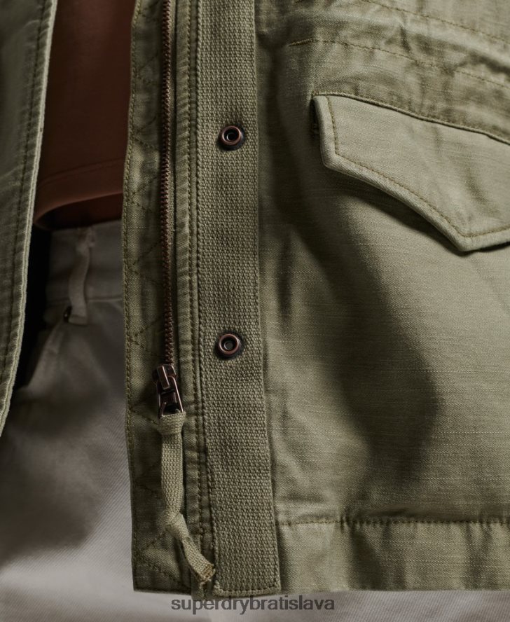 Superdry ženy vintage bunda m65 6B4ZTR1992 oblečenie zelená