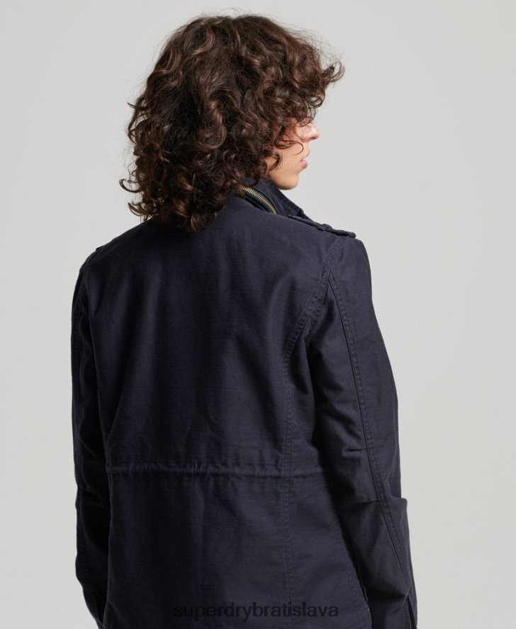 Superdry ženy vintage bunda m65 6B4ZTR3520 oblečenie námorníctvo
