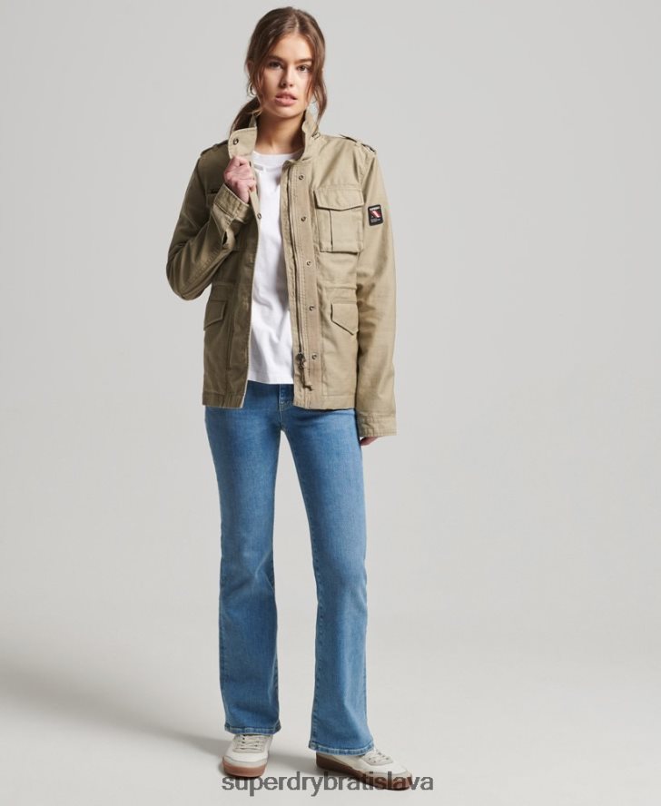 Superdry ženy vintage bunda m65 6B4ZTR3525 oblečenie opálenie