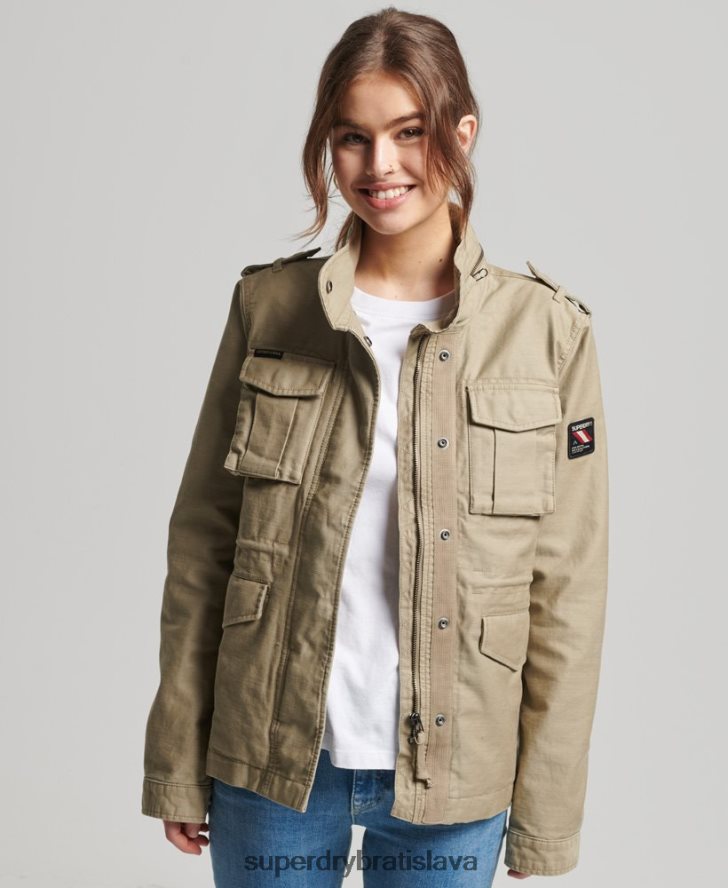 Superdry ženy vintage bunda m65 6B4ZTR3525 oblečenie opálenie