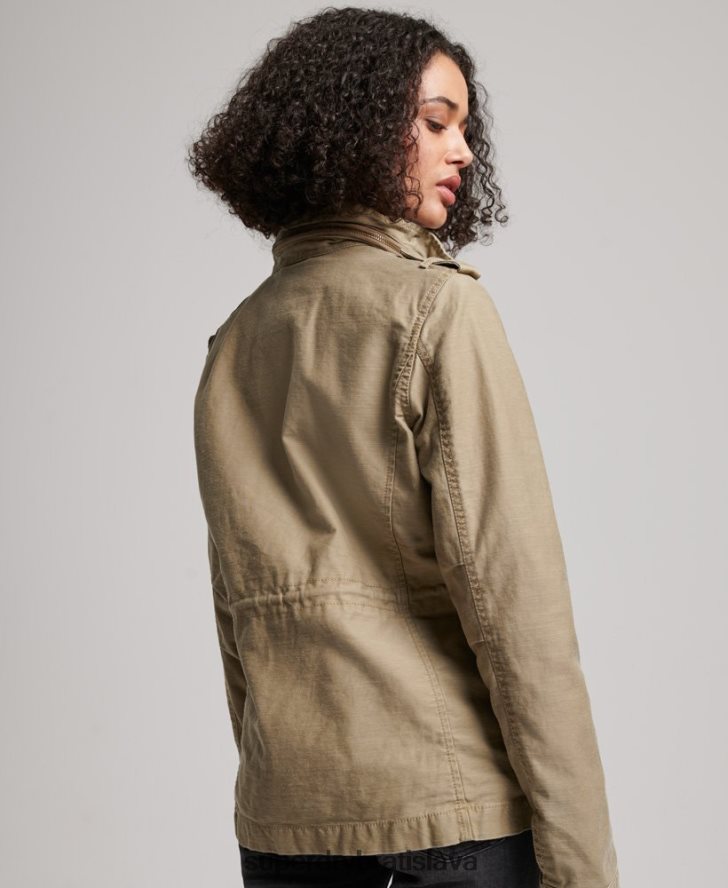 Superdry ženy vintage bunda m65 6B4ZTR3534 oblečenie opálenie