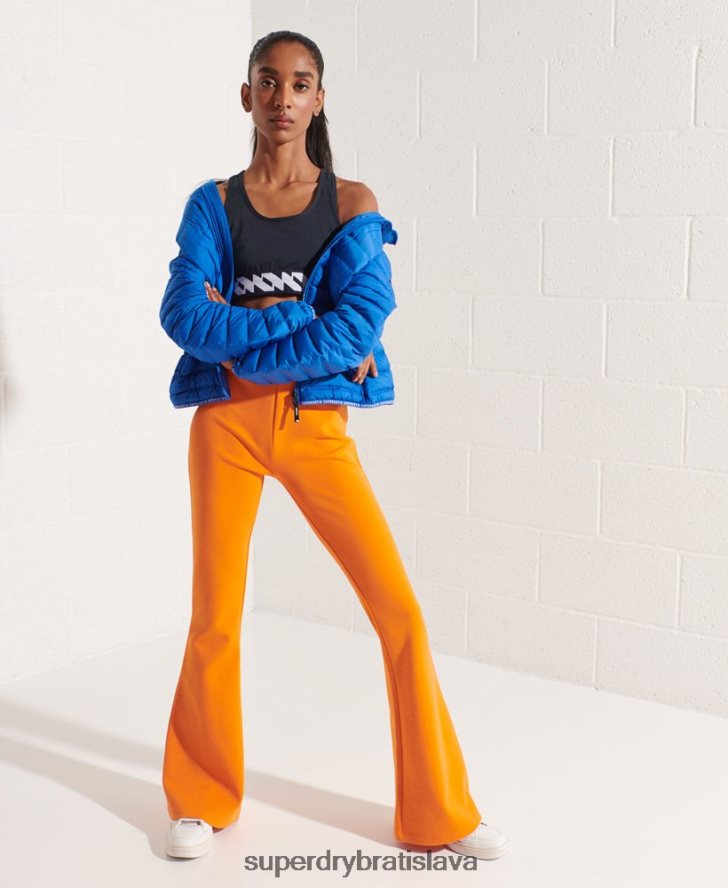 Superdry ženy vystužená bunda s jadrom 6B4ZTR5708 oblečenie Modrá