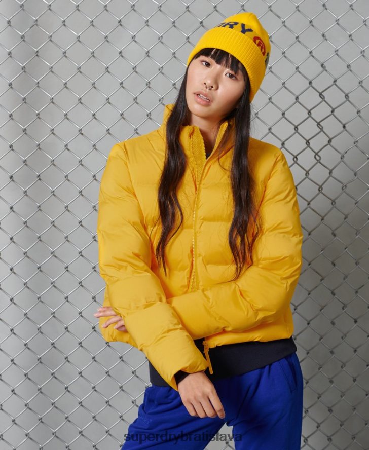 Superdry ženy zberač plodín 6B4ZTR5693 oblečenie žltá