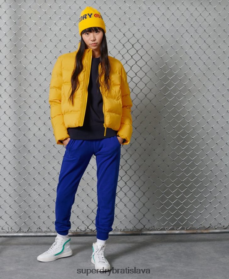 Superdry ženy zberač plodín 6B4ZTR5693 oblečenie žltá