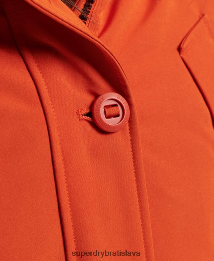 Superdry ženy bunda everest parka 6B4ZTR3684 oblečenie oranžová