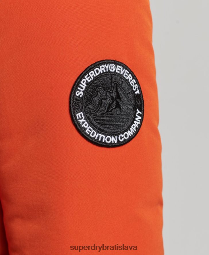 Superdry ženy bunda everest parka 6B4ZTR3684 oblečenie oranžová