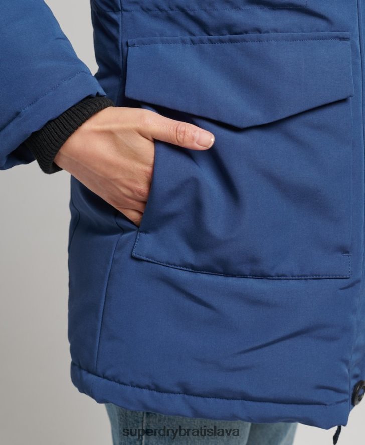 Superdry ženy bunda everest parka 6B4ZTR3685 oblečenie námorníctvo