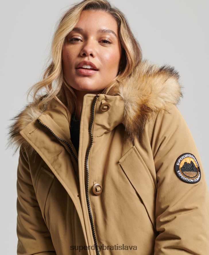 Superdry ženy bunda everest parka 6B4ZTR5700 oblečenie opálenie