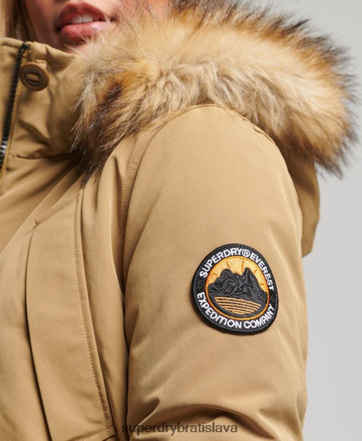 Superdry ženy bunda everest parka 6B4ZTR5700 oblečenie opálenie