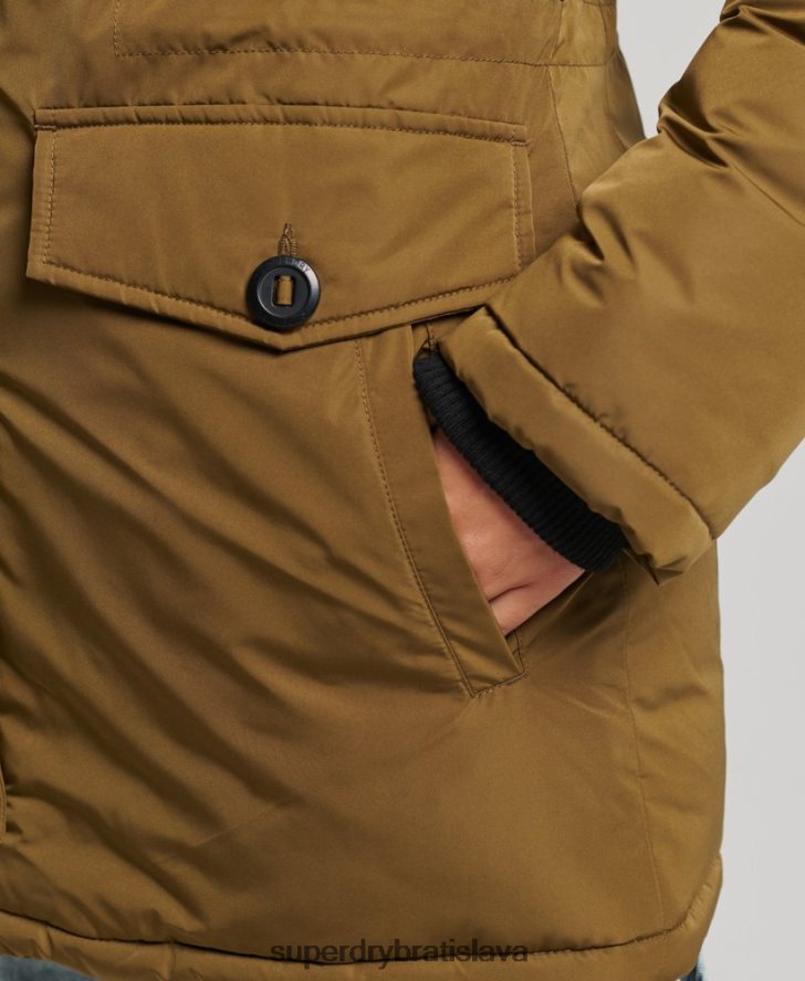 Superdry ženy bunda parka Ashley Everest 6B4ZTR5516 oblečenie zelená