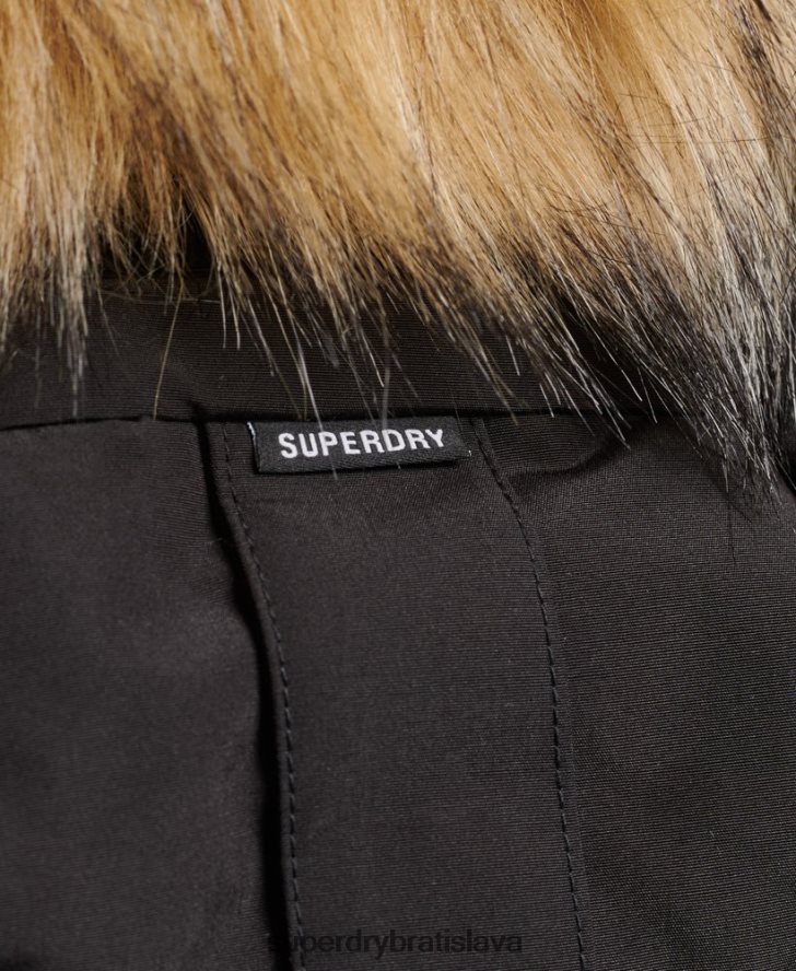 Superdry ženy bunda xpd everest parka 6B4ZTR3740 oblečenie čierna