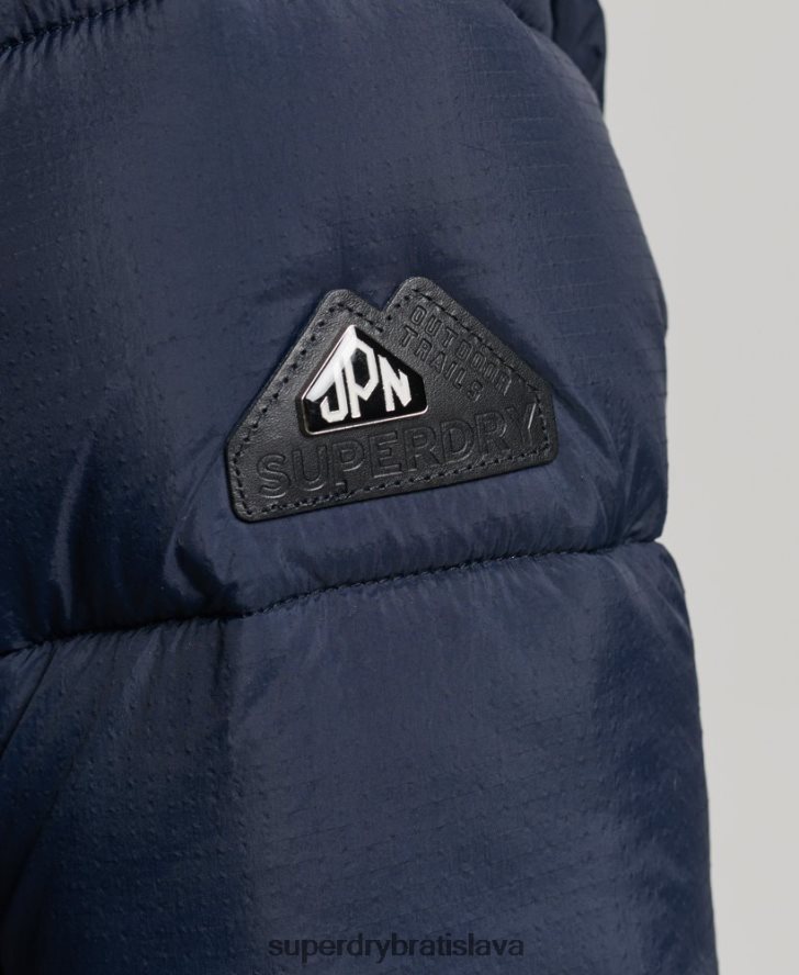 Superdry ženy stredná vrstva s kapucňou 6B4ZTR5669 oblečenie námorníctvo