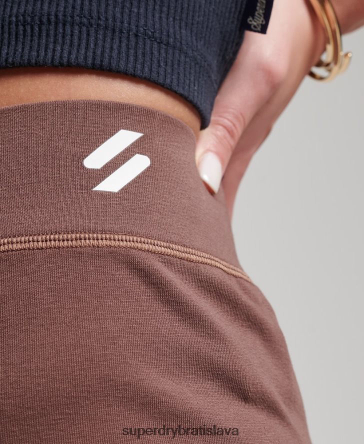 Superdry ženy jadrové legíny s vysokým pásom 6B4ZTR4091 oblečenie zaprášený