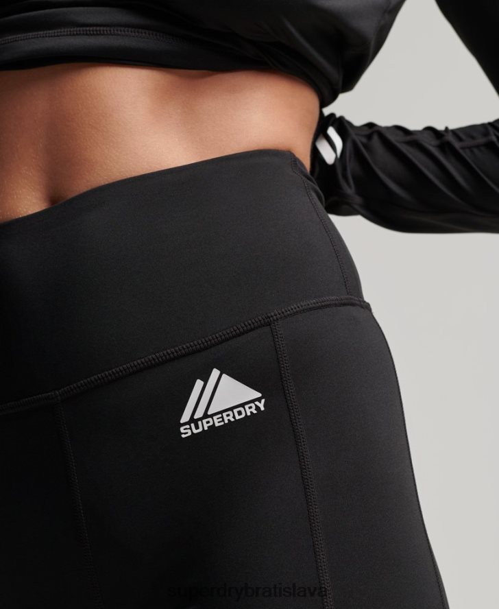 Superdry ženy legíny základnej vrstvy 6B4ZTR4076 oblečenie čierna