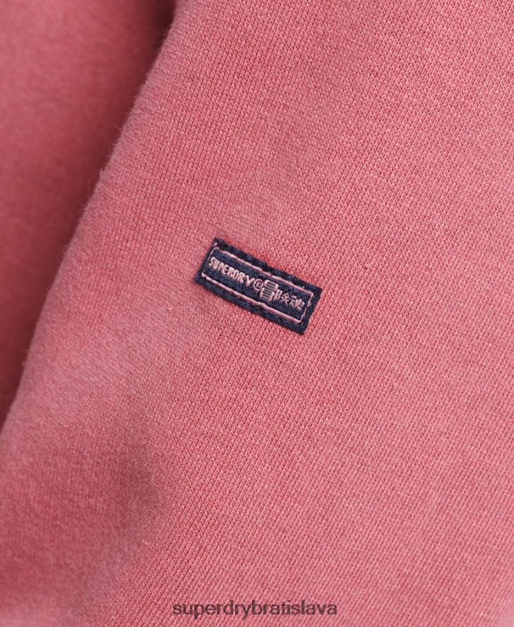 Superdry ženy cooper klasická mikina s kapucňou 6B4ZTR5759 oblečenie červená