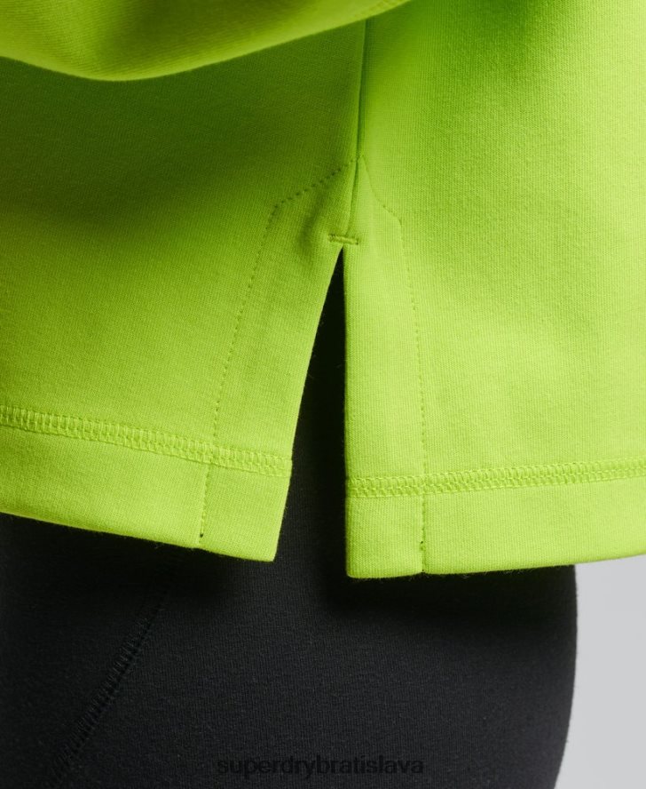 Superdry ženy mikina code tech crew 6B4ZTR5797 oblečenie zelená