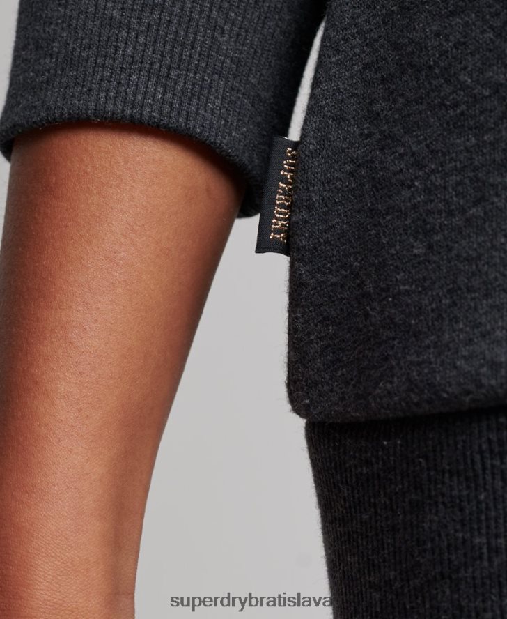 Superdry ženy mikina na zips s vintage logom 6B4ZTR2260 oblečenie námorníctvo
