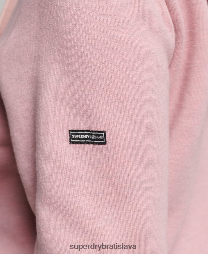 Superdry ženy mikina s kvetinovým motívom 6B4ZTR3426 oblečenie Ružová