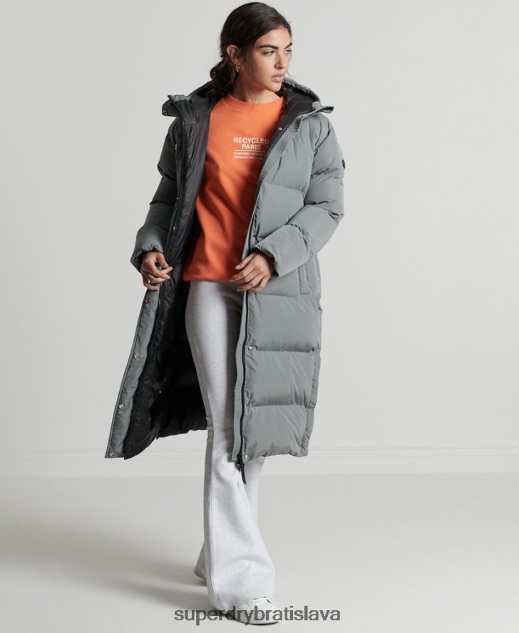 Superdry ženy recyklovaná mestská mikina 6B4ZTR5971 oblečenie oranžová