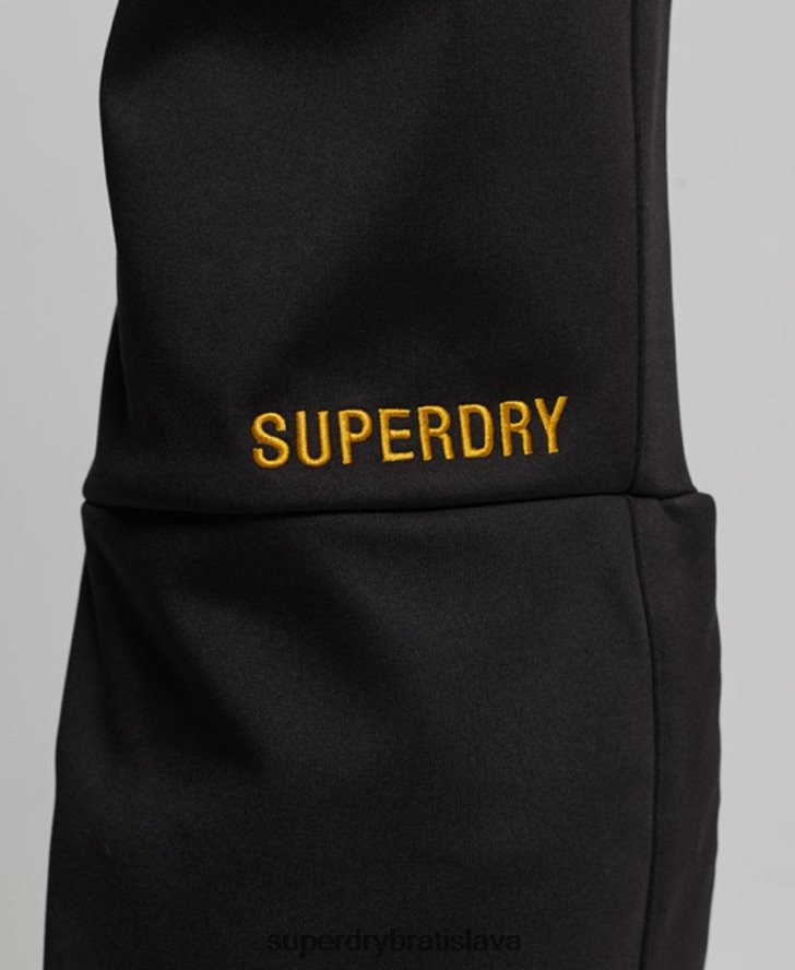 Superdry ženy lyžiarske softshellové slim nohavice 6B4ZTR2601 oblečenie čierna