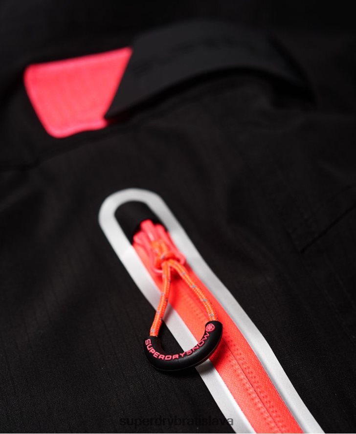 Superdry ženy snehové nohavice 6B4ZTR2610 oblečenie čierna