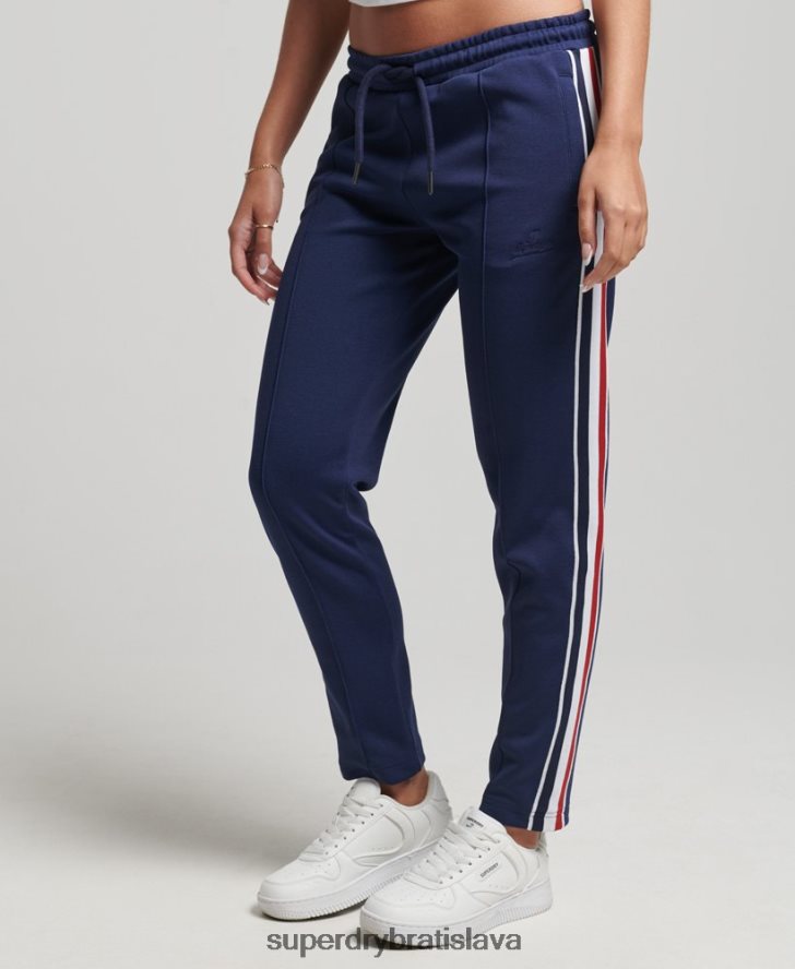 Superdry ženy trikotové nohavice 6B4ZTR2576 oblečenie námorníctvo