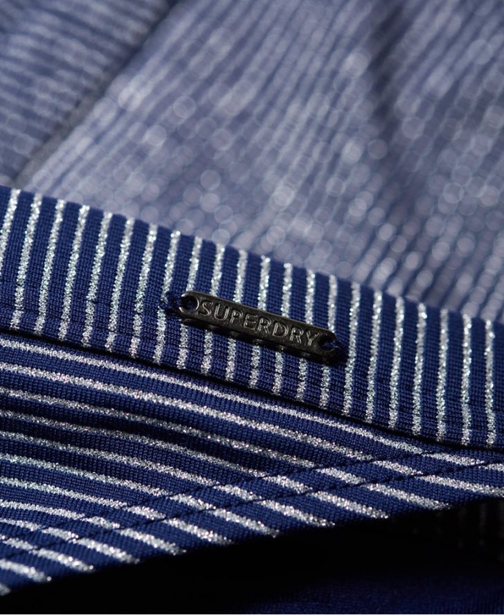 Superdry ženy kasey fixné nohavičky bikín 6B4ZTR3260 oblečenie námorníctvo