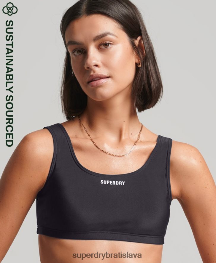 Superdry ženy nevyhnutný top bikín 6B4ZTR3225 oblečenie námorníctvo