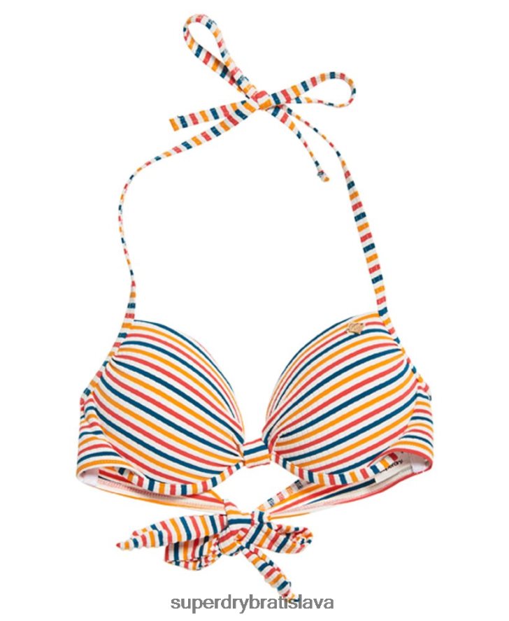 Superdry ženy top bikini cassie cup 6B4ZTR3258 oblečenie multi