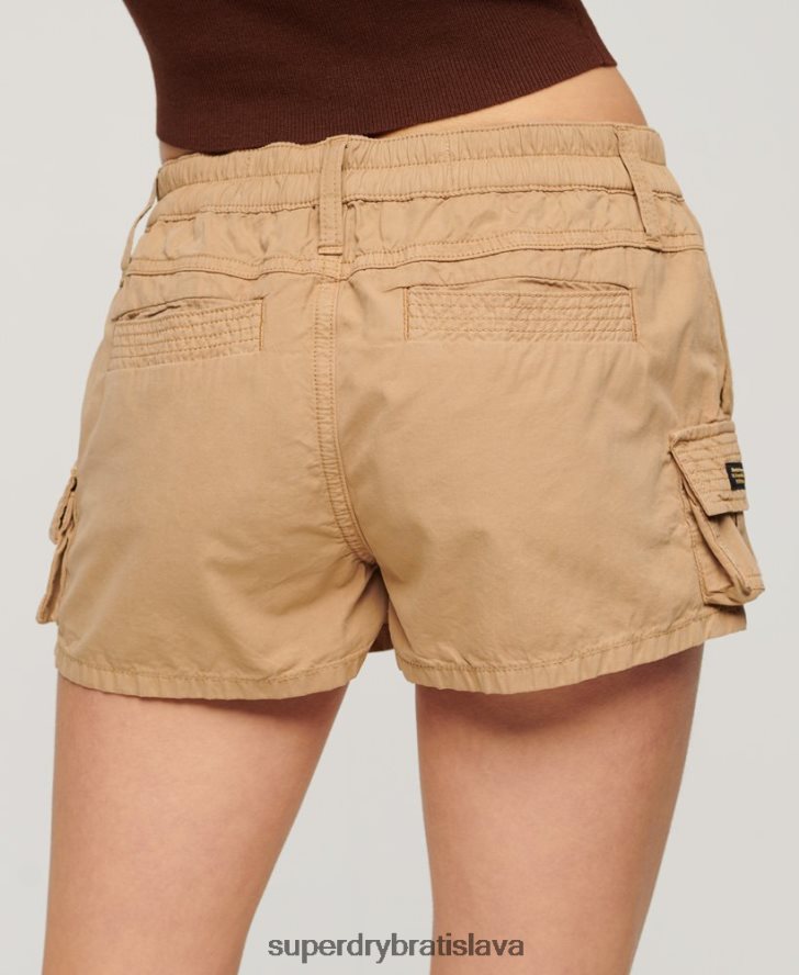 Superdry ženy úžitkové nákladné šortky 6B4ZTR2124 oblečenie opálenie