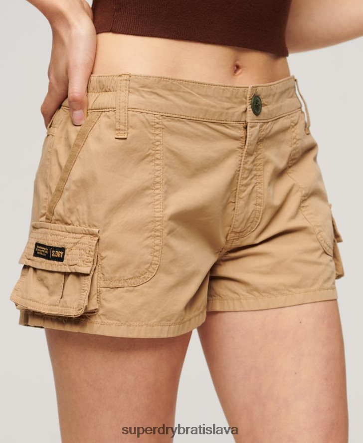 Superdry ženy úžitkové nákladné šortky 6B4ZTR2124 oblečenie opálenie