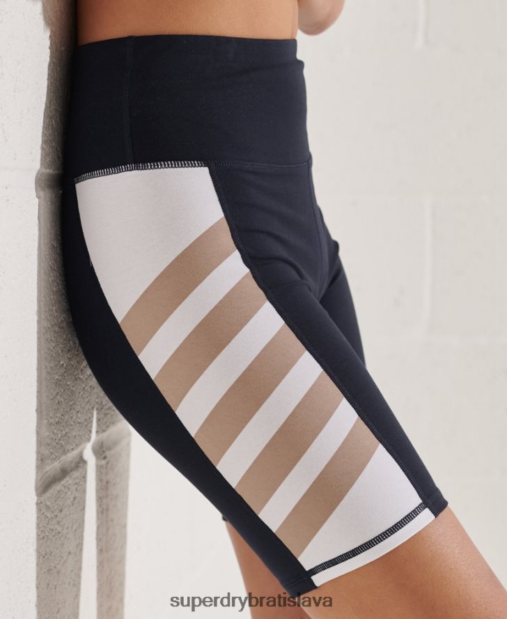 Superdry ženy krátky cyklus aktívneho životného štýlu 6B4ZTR3143 oblečenie námorníctvo