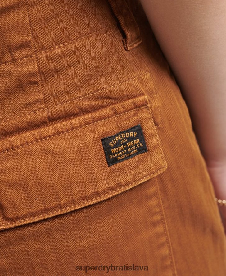 Superdry ženy vintage úžitkové šortky 6B4ZTR3159 oblečenie opálenie