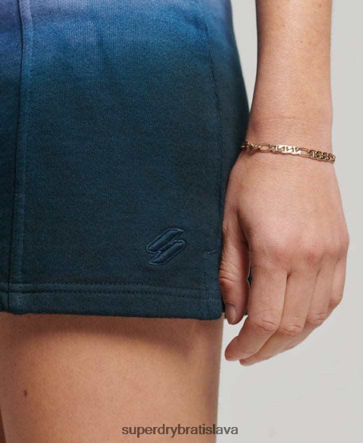 Superdry ženy základná sukňa na namáčanie 6B4ZTR4163 oblečenie Modrá