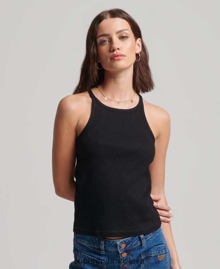 Superdry ženy pretekárske tielko 6B4ZTR2882 oblečenie čierna