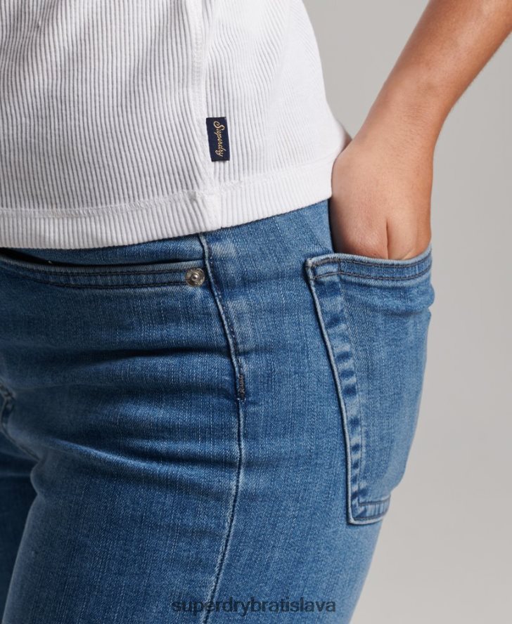 Superdry ženy pretekárske tielko 6B4ZTR2895 oblečenie biely