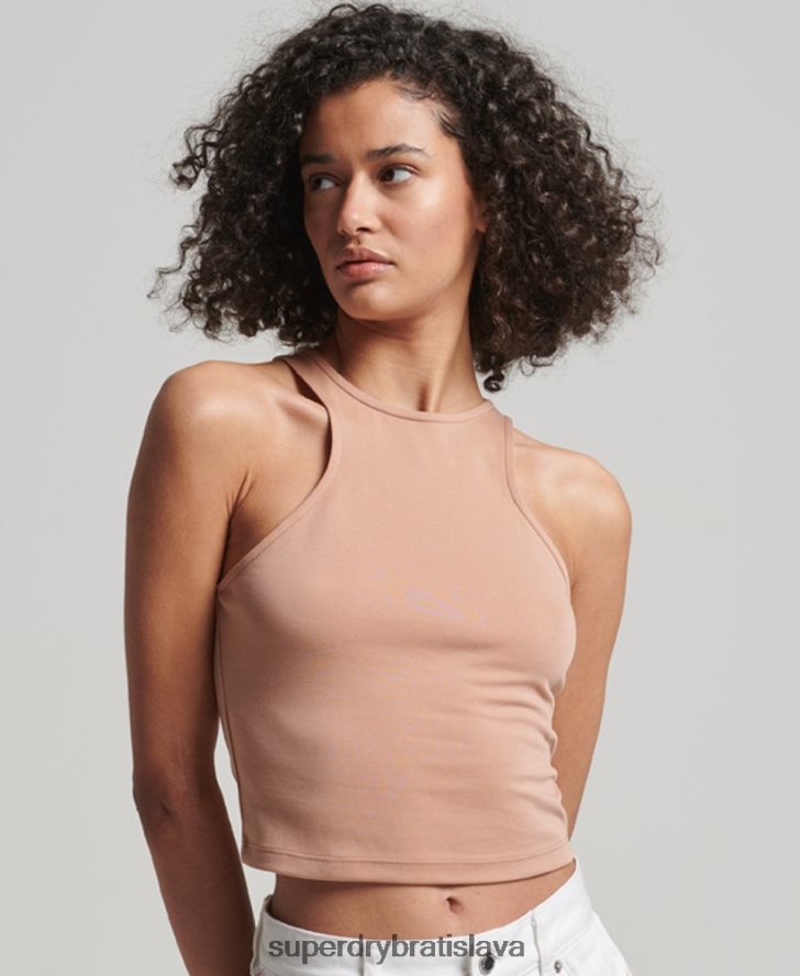Superdry ženy pretekárske tielko s dresom studios 6B4ZTR2989 oblečenie nahá