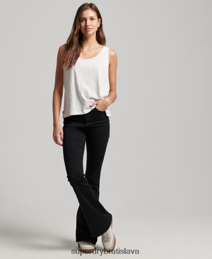 Superdry ženy tielko studios jersey 6B4ZTR3006 oblečenie biely