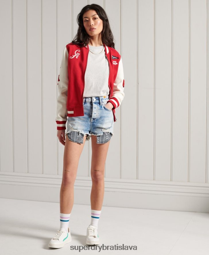 Superdry ženy Základné tričko z organickej bavlny 6B4ZTR6228 oblečenie svetlo šedá
