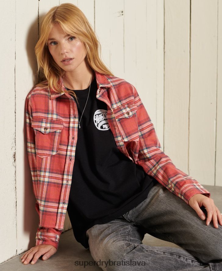 Superdry ženy čierne tričko 6B4ZTR6274 oblečenie čierna