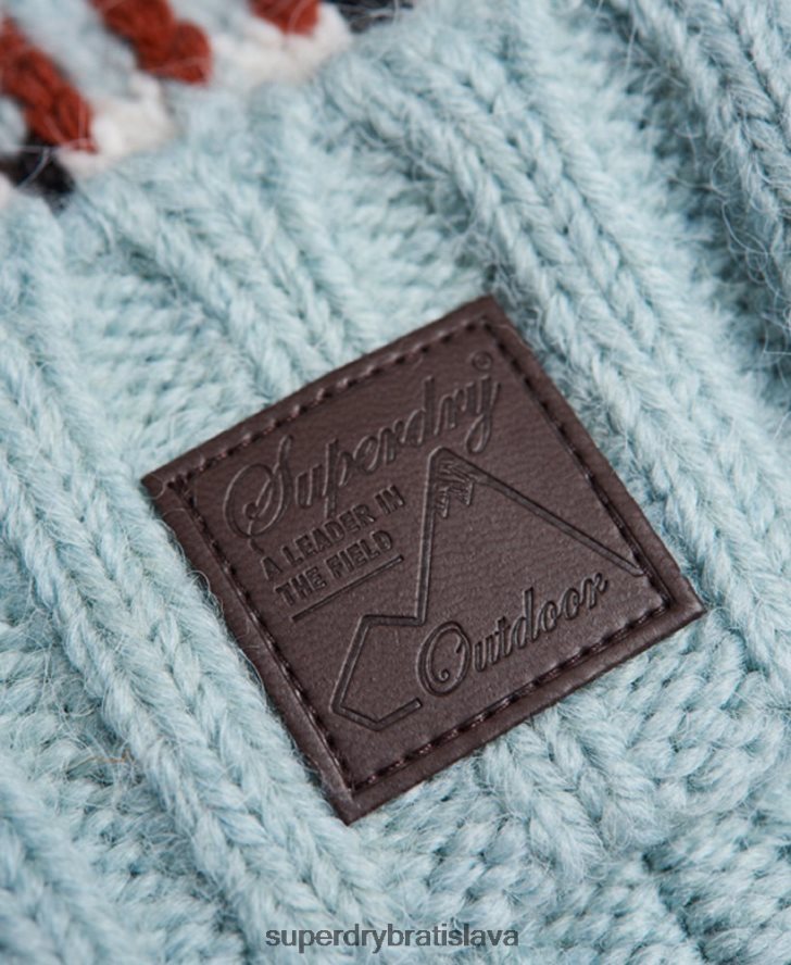 Superdry ženy intarziová čiapka 6B4ZTR4310 príslušenstvo Modrá