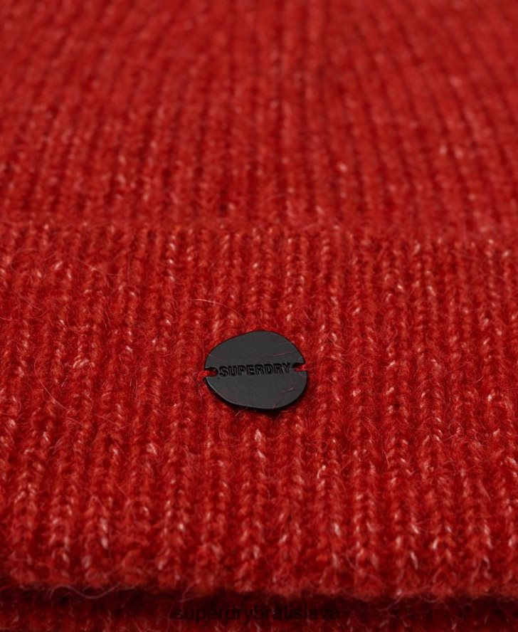 Superdry ženy luxusná čiapka 6B4ZTR6608 príslušenstvo červená